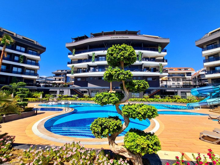 Oba Alanya River Panorama’da Satılık 1+1 Daire