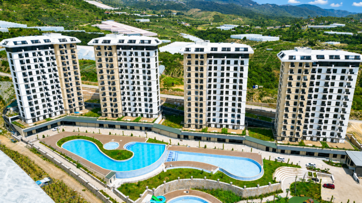 Mahmutlar’da Exodus Resort Comfort City 2+1 Daire