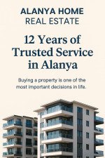 عقارات Alanya Home: 12 عامًا من الخدمة الموثوقة في ألانيا