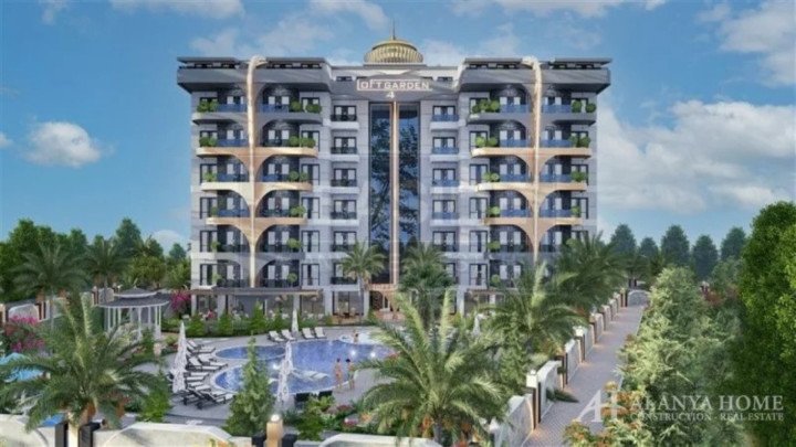 Gazipaşa Pazarcı’da 1+1 Daire | Loft Garden 4