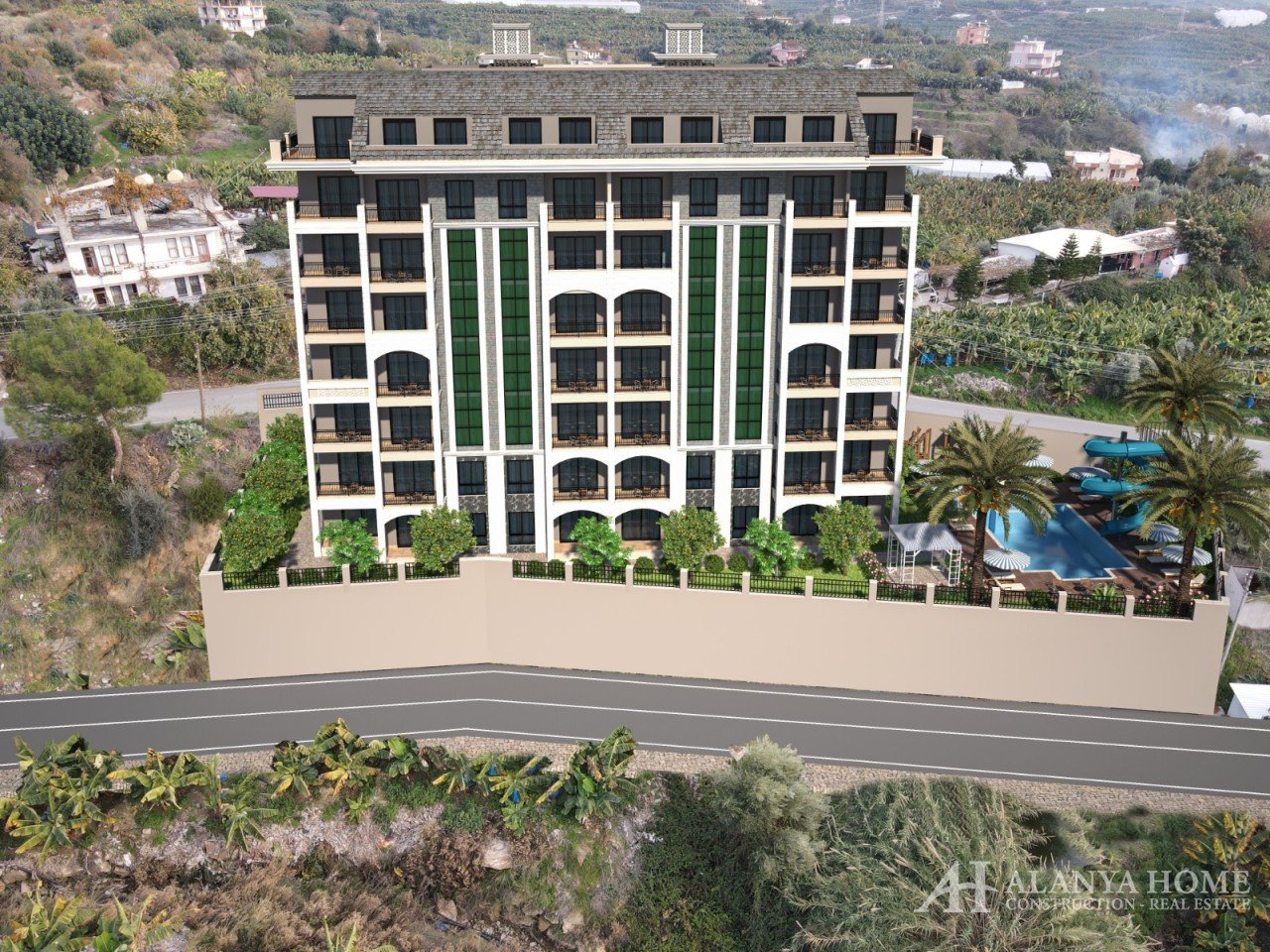 купить продать квартиру недвижимость рассрочку в новостройке от застройщика в Турции Алания