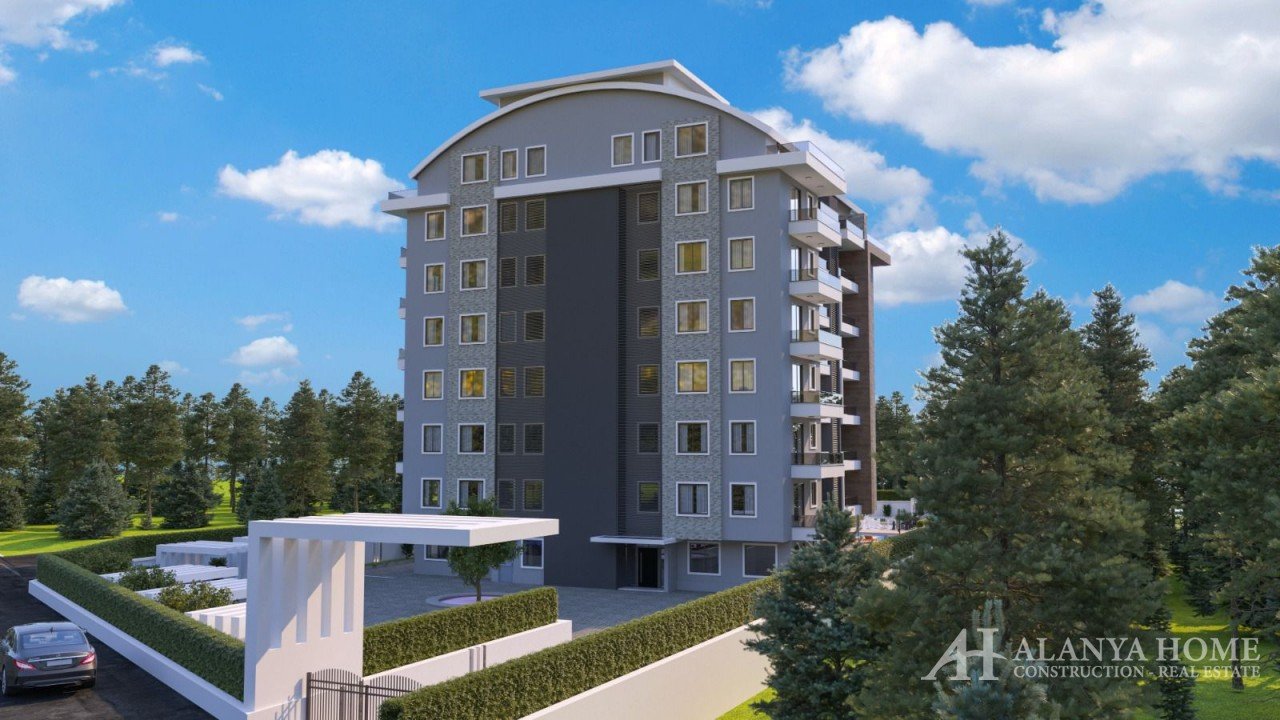 Luvi Resıdence Gazipaşa Alanya Antalya Türkei Kauf Verkauf Eigentum einer möblierten Einzimmerwohnun