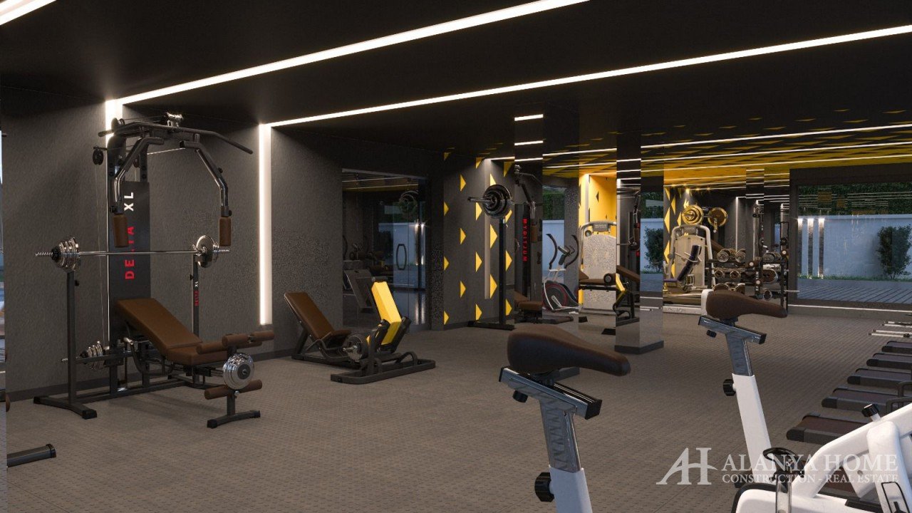 Фото купить продать недорогую квартиру недвижимость в доме жилом комплексе с фитнесом Алания Хоум Ан