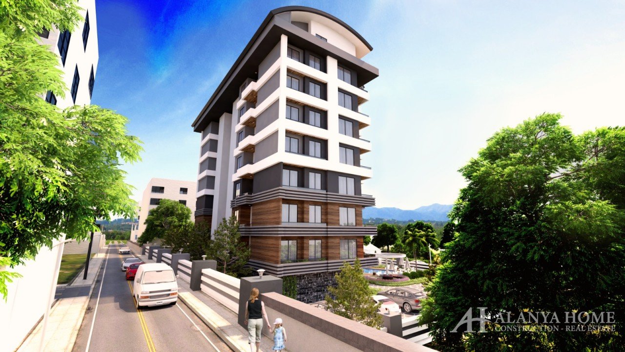 City Loft Avsallar Alanya Antalya Türkiye Fotoğraf satışı deniz manzaralı yenilenmiş bir müteahhitte