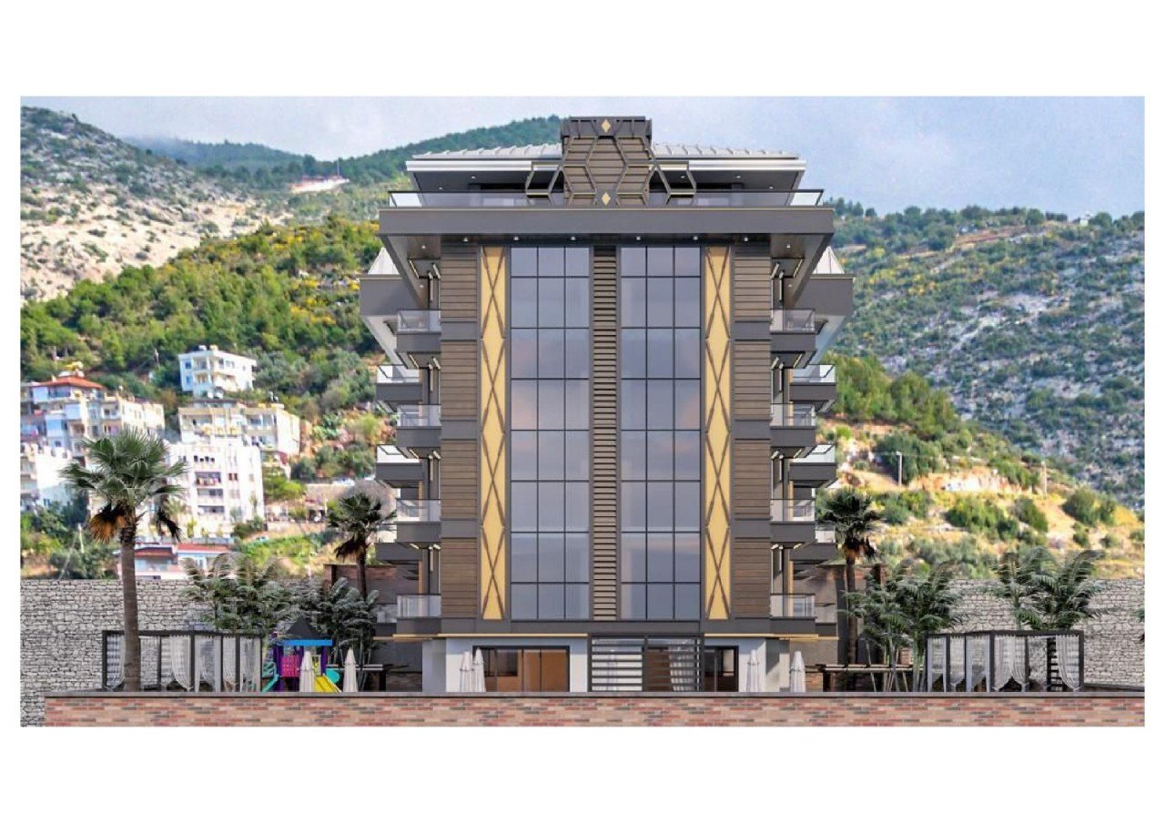 Cleopatra Sun Center Alanya Antalya Türkei Kauf Verkauf Eigentum einer möblierten Einzimmerwohnung i