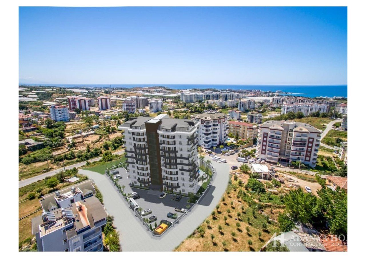 برنز آوسالار آلانیا آنتالیا ترکیه عکس فروش خرید آپارتمان مبله اقساطی در ساختمان جدید از سازنده بازسا