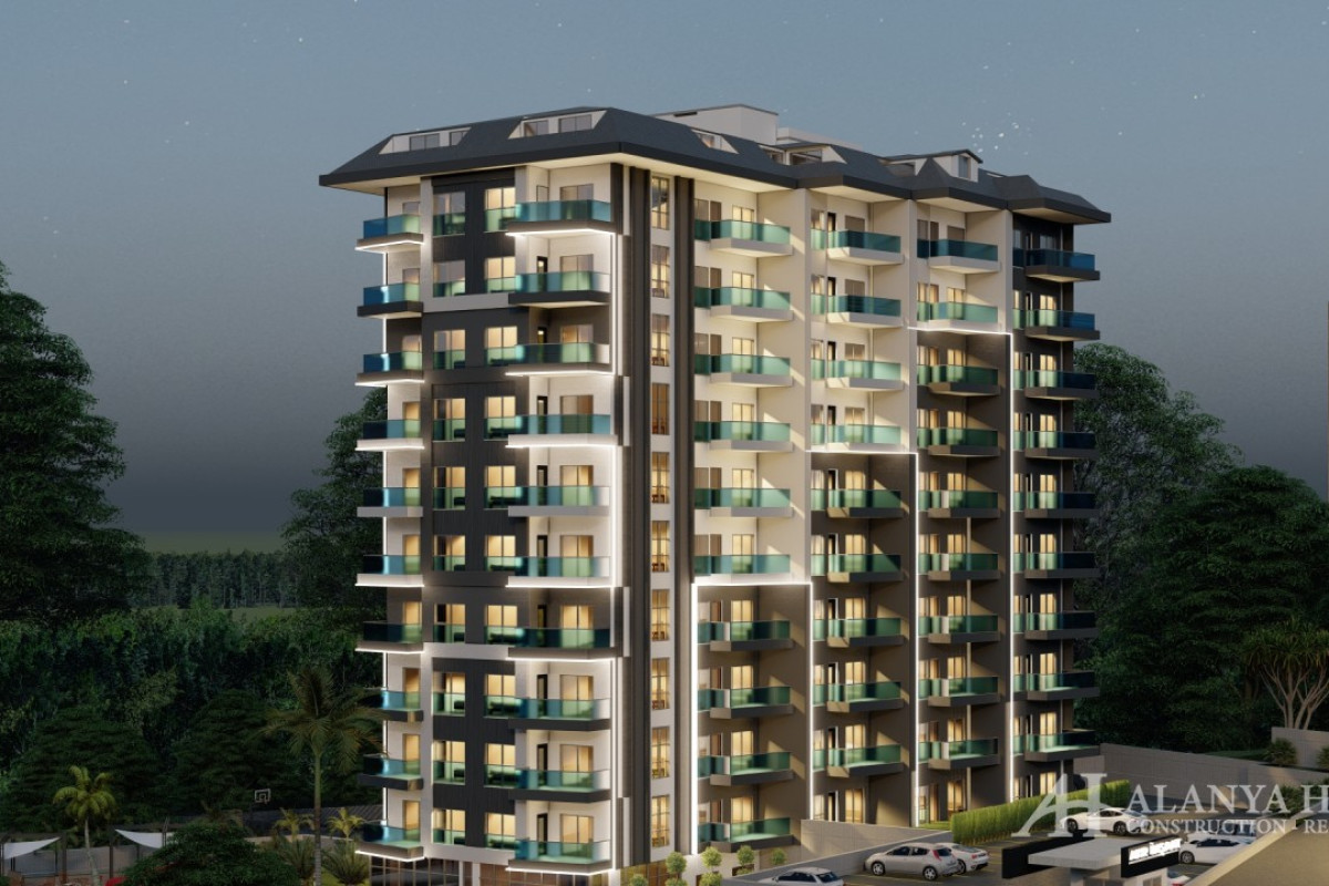 Avsalar Alanya Antalya Turkey Photo buying saling a furnished apartment housing in installments in a