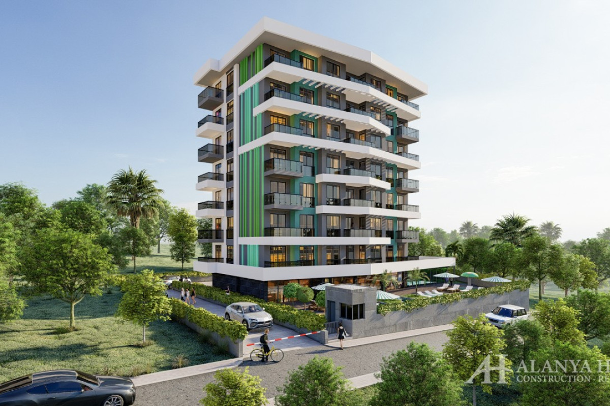 Esline Eden Garden Avsalar Alanya Antalya Turkey sale buy an apartment by installments in a new buil