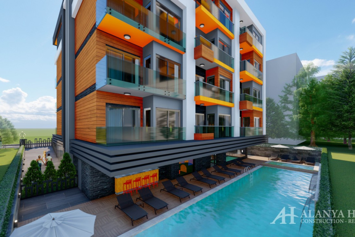 Nobby Suite Center Alanya Antalya Turkey purchase sale property of a furnished one-bedroom apartment