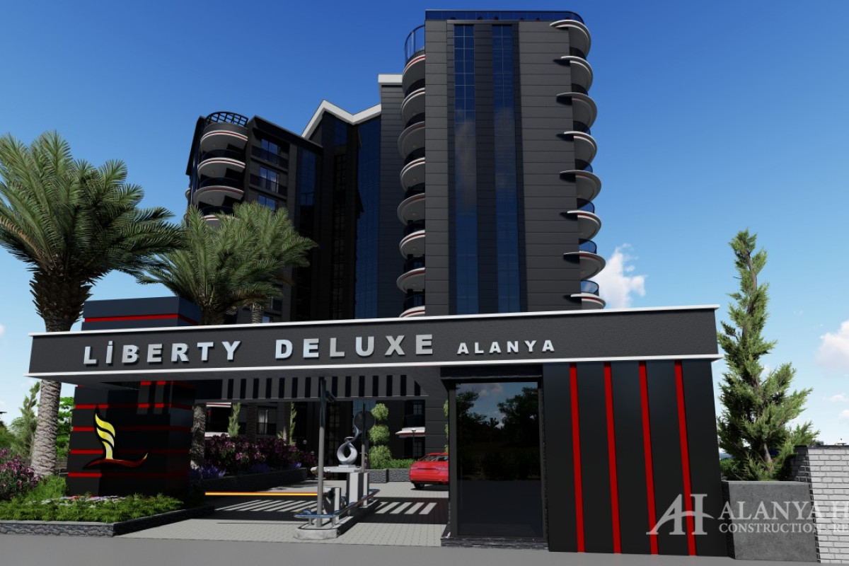 Liberty de Luxe Mahmutlar Alanya Antalya Turkey Purchase sale property, furnished, one and two bedro