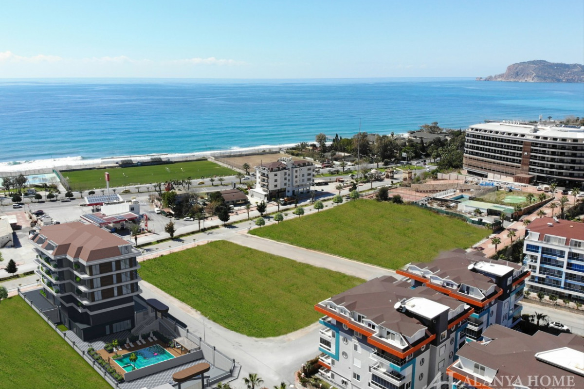 Flat 20 Oba Alanya Antalya Turkey purchase sale property of a furnished one-bedroom apartment in a n
