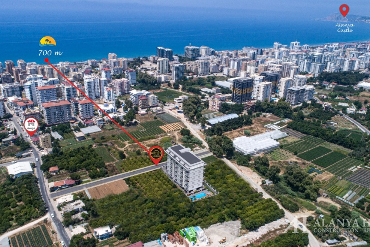 BestLife 8 Mahmutlar Alanya Antalya Turkey Property modern luxury ideal investment profitable holida