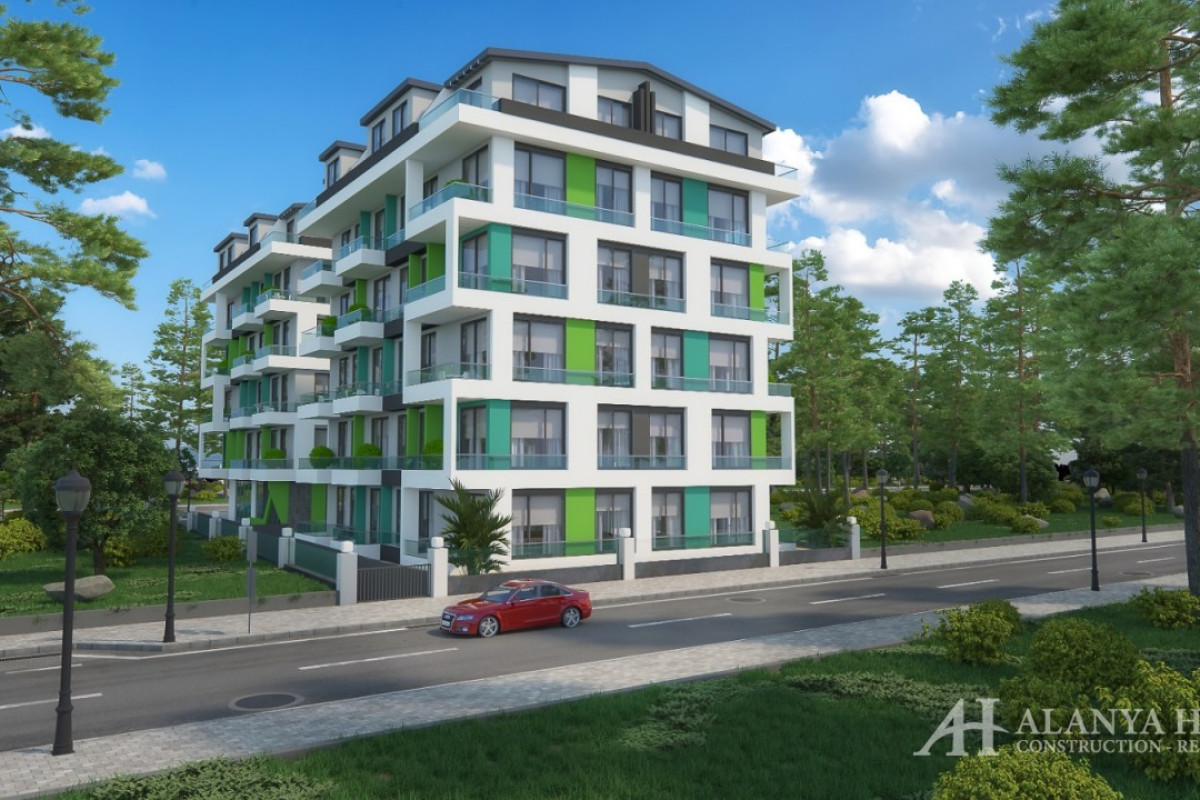 Life Konak Mahmutlar Alanya Antalya Turkey Purchase sale property, furnished, one and two bedroom ap