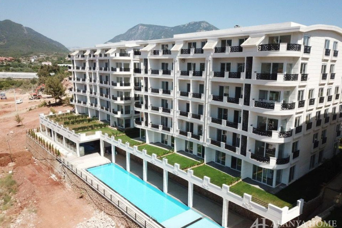 Sen Palas Konaklari Avsallar Alania Antalya Türkei Fotoverkauf Kauf einer möblierten Wohnung in Rate