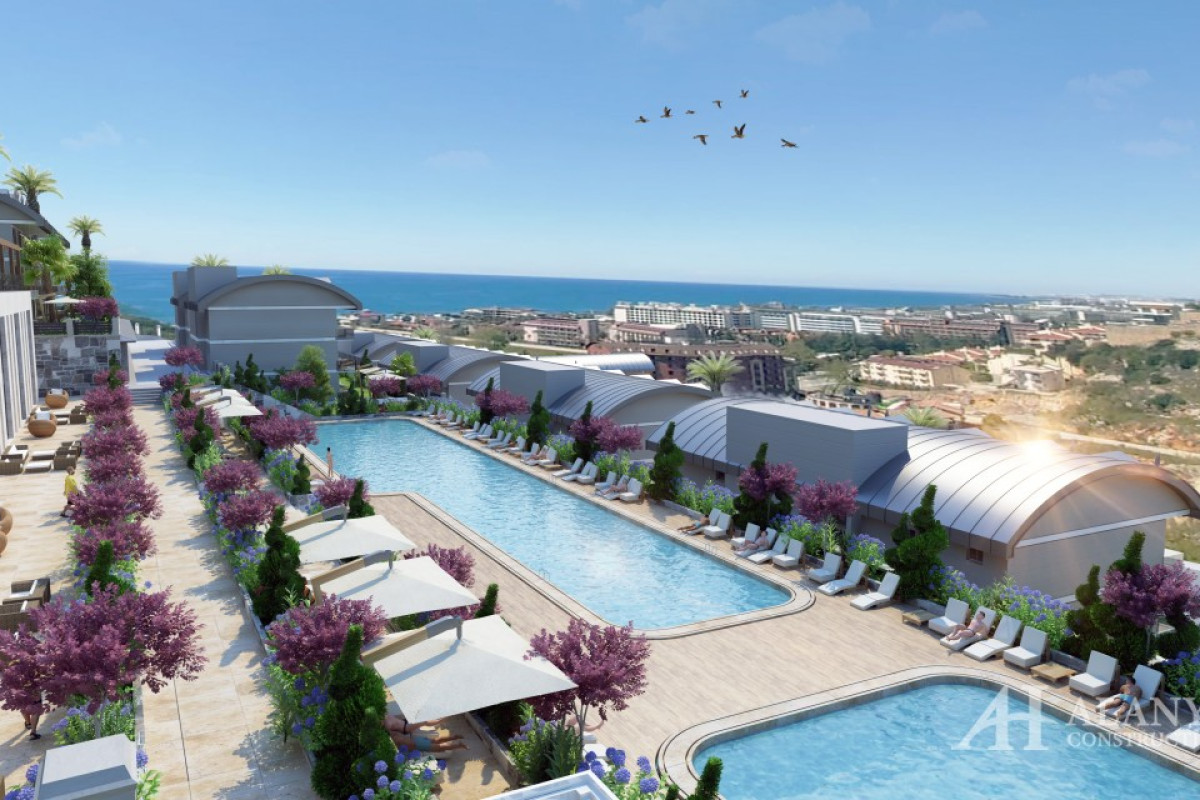 The Moonlight Village Konakli Alanya Antalya Turkey purchase sale property of a furnished one-bedroo