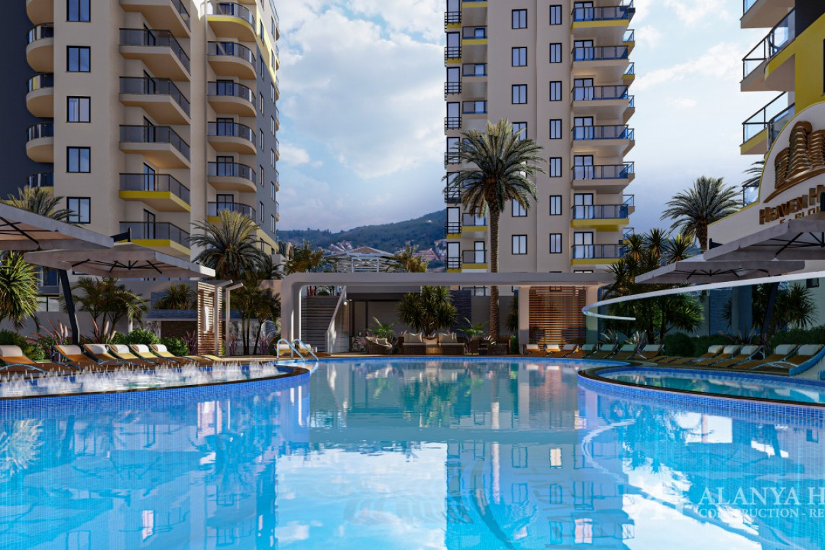 Heaven Hills Mahmutlar Alanya Antalya Turkey Property luxurious, comfortable and safe ideal investme