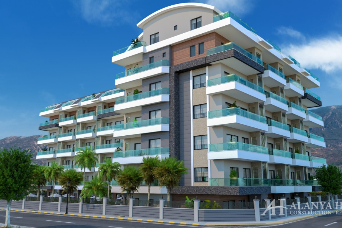 Vanessa River Kargicak Alanya Antalya Turkey purchase sale of a furnished one-bedroom apartment in a