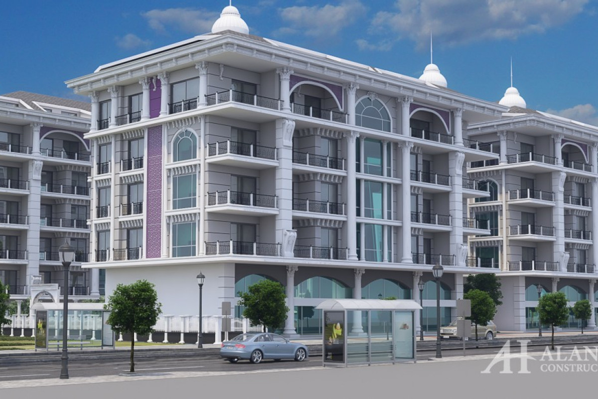 Toprak Palace Kargicak Alanya Antalya Turkey purchase sale of a furnished one-bedroom apartment in a