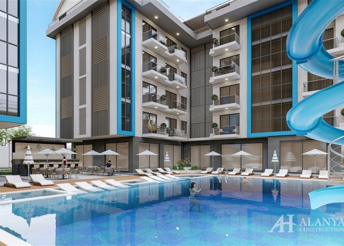 Exodus Nature Stay Oba Alanya Анталия Турция покупка продажа меблированной двухкомнатной квартиры в 
