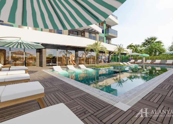 Esline Eden Garden Avsalar Alanya Анталия Турция продажа покупка квартиры рассрочку в новостройке от