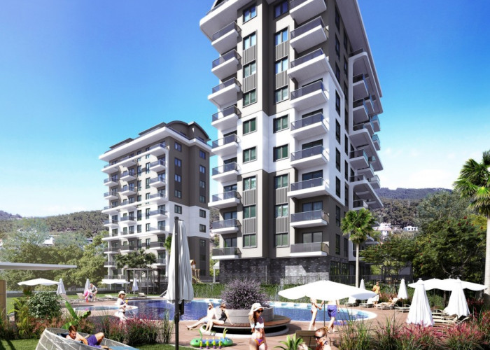 Carmel Park Avsalar Alanya Анталия Турция продажа квартиры рассрочку в новостройке от застройщика фо
