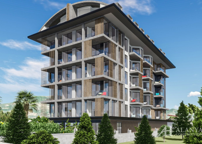 Serenity Royal Beach Oba Alanya Antalya Türkiye deniz manzaralı yenilenmiş bir geliştiriciden yeni b