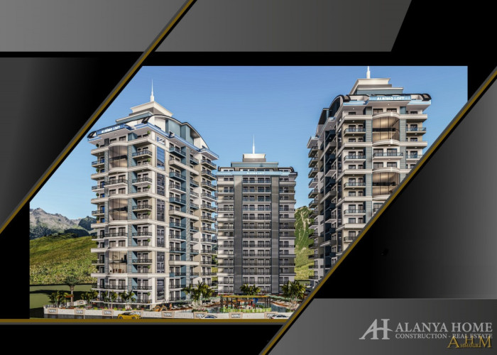 AHM-Albimo Mahmutlar Аланья Анталия Турция покупка продажа меблированной двухкомнатной квартиры в но