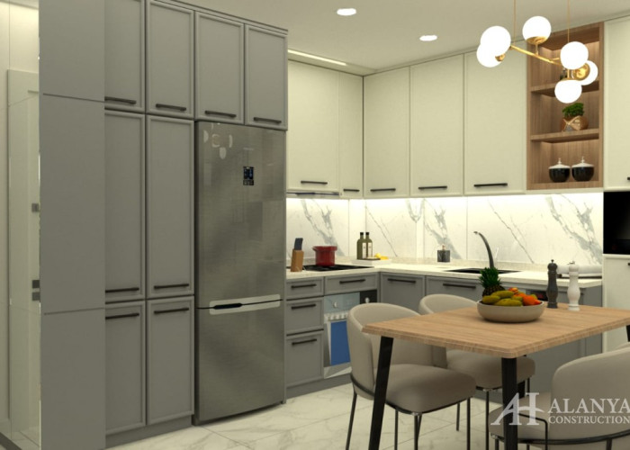 Yapı Green Life Oba Alanya Antalya Türkiye satın alma satılık eşyalı tek yatak odalı daire yeni bir 