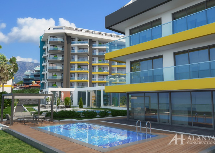 Konak Premium Kargıcak Alanya Antalya Türkiye Fotoğraf deniz manzaralı yenilenmiş bir müteahhitten y