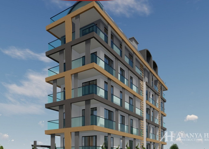 City 10 Centre Alanya Анталия Турция покупка продажа меблированная двухкомнатная квартира в новом пр