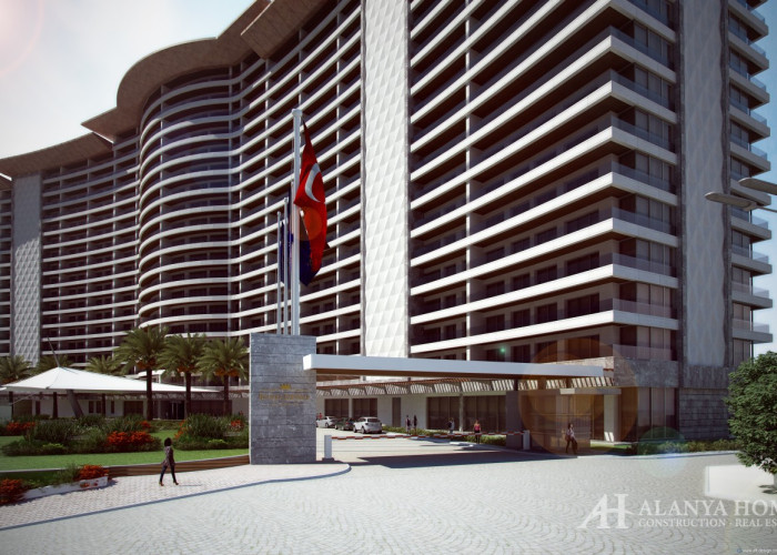 Imperyal Kargıcak Alanya Antalya Türkiye deniz manzaralı yenilenmiş bir geliştiriciden yeni bir bina