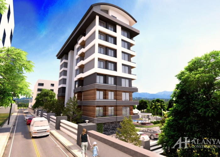 City Loft Avsallar Alanya Antalya Türkiye Fotoğraf satışı deniz manzaralı yenilenmiş bir müteahhitte