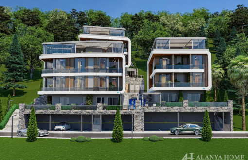 Kale Plus Residence Deniz Manzarali Akilli Ev Sistemli 2+1 Daireler