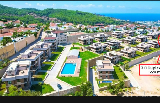Avokado Köyü'nde Lüks 3+1 Dubleks Villa, Alanya/Kargıcak