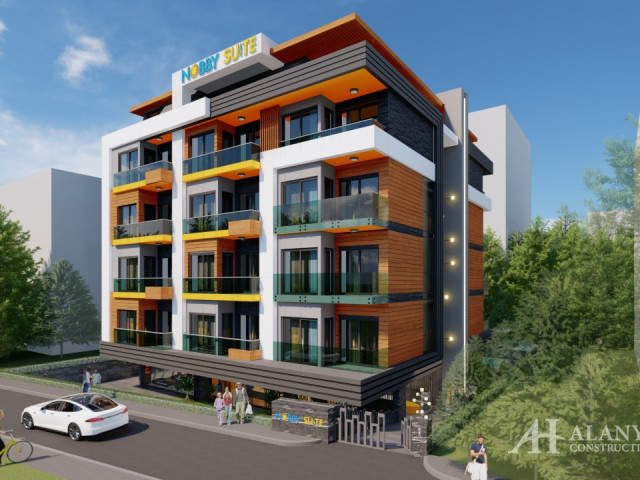 Nobby Suite Center Alanya Анталия Турция покупка продажа меблированная двухкомнатная квартира в ново
