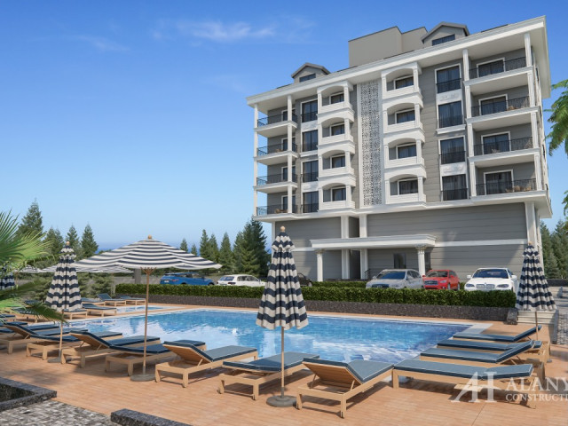 Vista Orange Kargicak Alanya Antalya Turkey purchase sale property of a furnished one-bedroom apartm