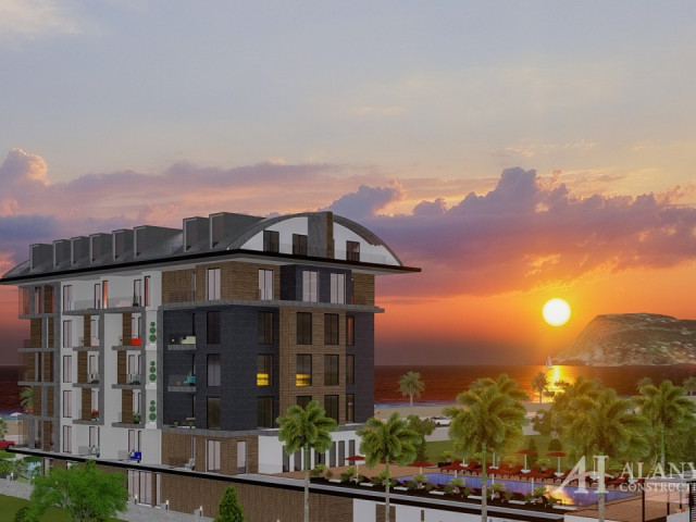 Serenity Royal Beach Oba Alanya Antalya Turkey purchase sale property of a furnished one-bedroom apa