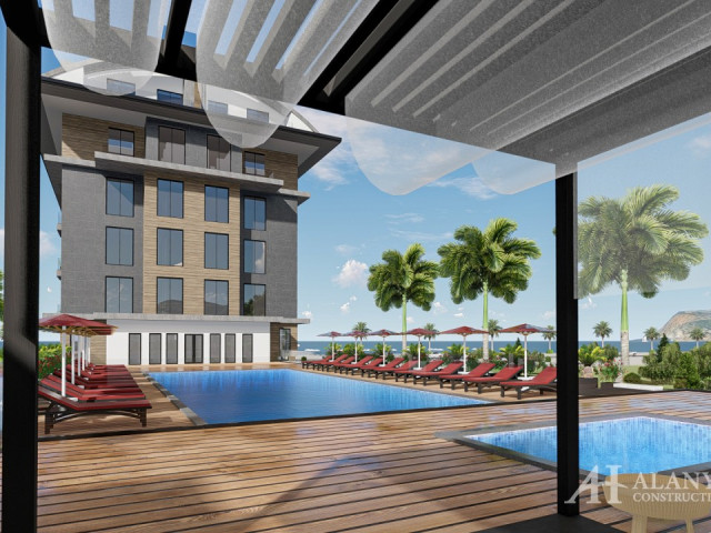 Serenity Royal Beach Oba Alanya Анталия Турция купить недвижимость меблированная двухкомнатная кварт