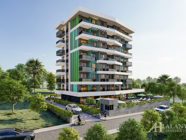 Esline Eden Garden Avsalar Alanya Antalya Turkey sale buy an apartment by installments in a new buil