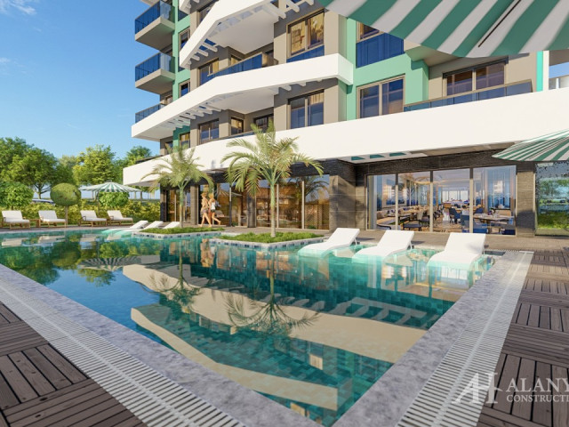 Esline Eden Garden Avsalar ألانيا أنطاليا تركيا بيع شراء شقة بالتقسيط في بناية جديدة من المطور سعر ت