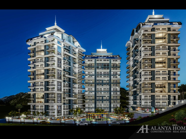 AHM-Albimo Mahmutlar Alanya Antalya Turkey purchase sale property of a furnished one-bedroom apartme