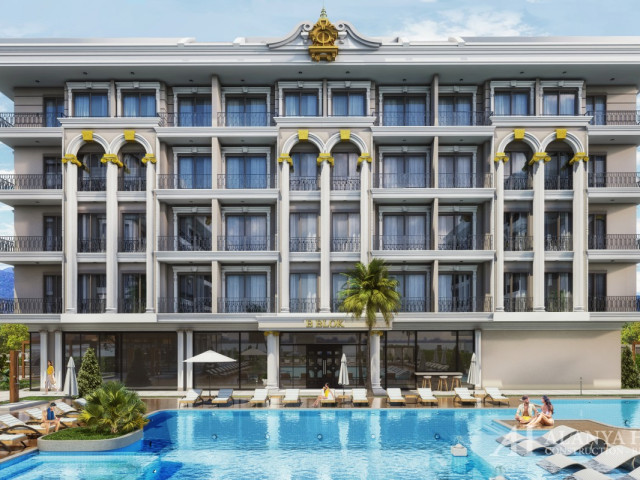 Voyage Deluxe Haluk Bey Begon Oba Alanya Antalya Türkiye deniz manzaralı yenilenmiş bir geliştiricid