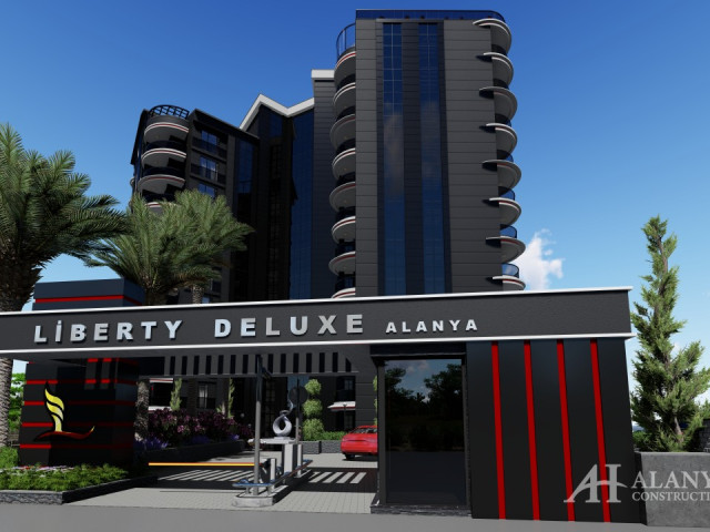 Liberty de Luxe Mahmutlar Alanya Antalya Turkey Purchase sale property, furnished, one and two bedro