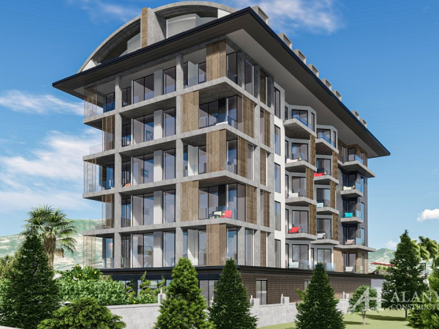 Serenity Royal Beach Oba Alanya Antalya Türkiye deniz manzaralı yenilenmiş bir geliştiriciden yeni b
