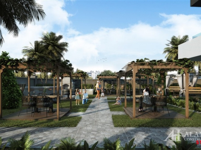Exodus Garden Residence Avsalar Alanya Antalya Türkei Fotokauf Verkauf einer möblierten Wohnung in R