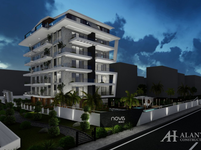 Novis Beach Kestel Alanya Antalya Turkey purchase sale property of a furnished one-bedroom apartment