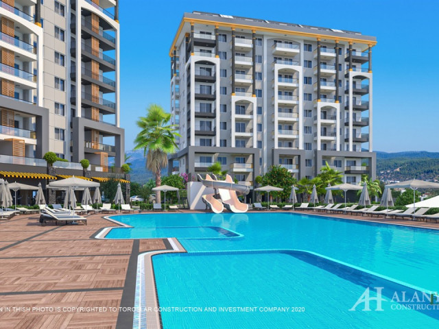 Emerald Paradise Авсаллар Аланья Анталия Турция покупка продажа меблированная двухкомнатная квартира