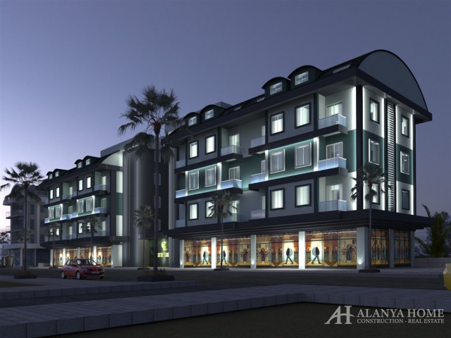 City Street Residence Oba Alanya Antalya Türkei Kauf Verkauf Eigentum einer möblierten Einzimmerwohn