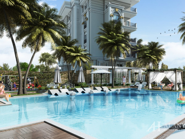Voyage Garden Oba Alanya Antalya Türkiye deniz manzaralı yenilenmiş bir geliştiriciden yeni bir bina