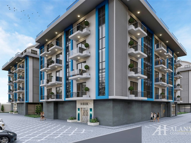 Exodus Nature Stay Oba Alanya Antalya Turkey purchase sale property of a furnished one-bedroom apart